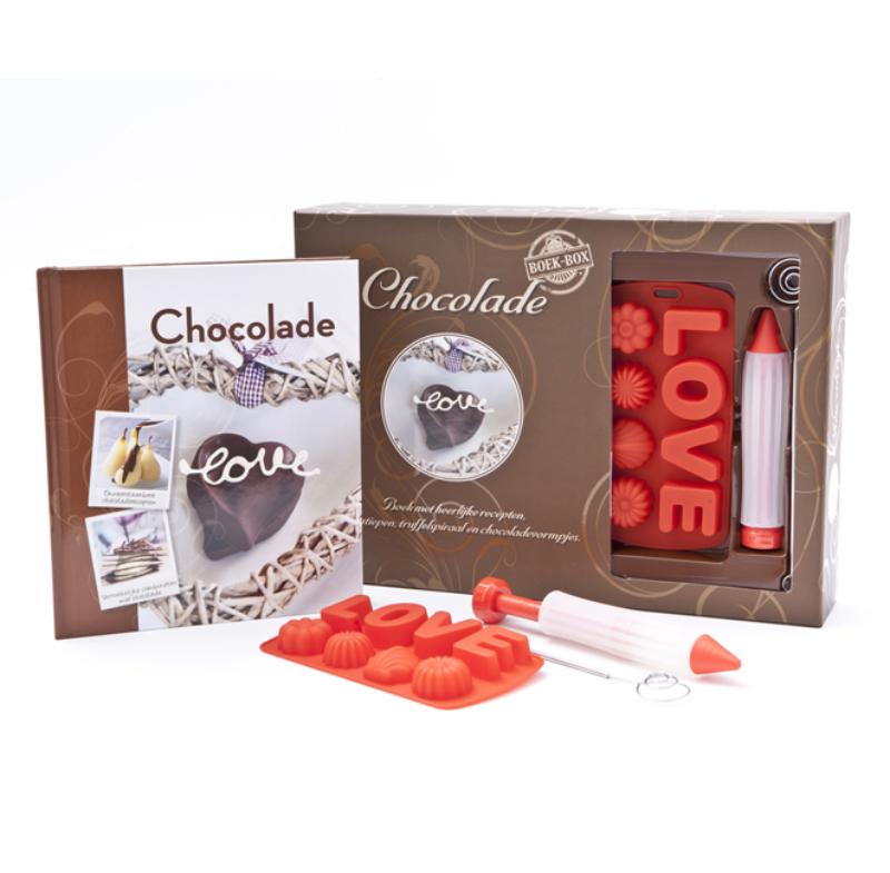 Chocolade boek-box / Boek-Box