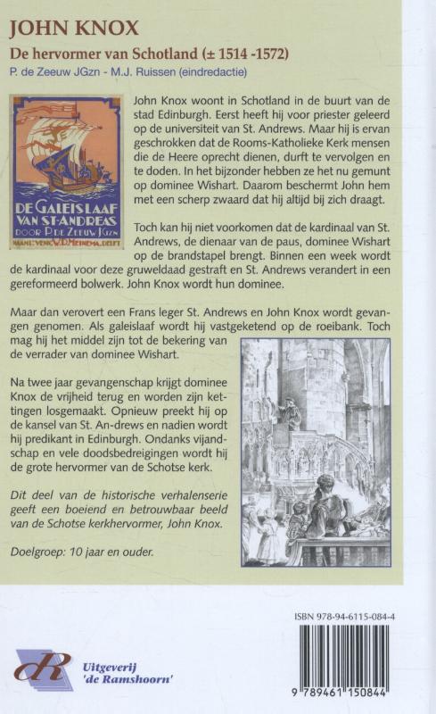 John Knox / Historische verhalen voor jong en oud achterkant