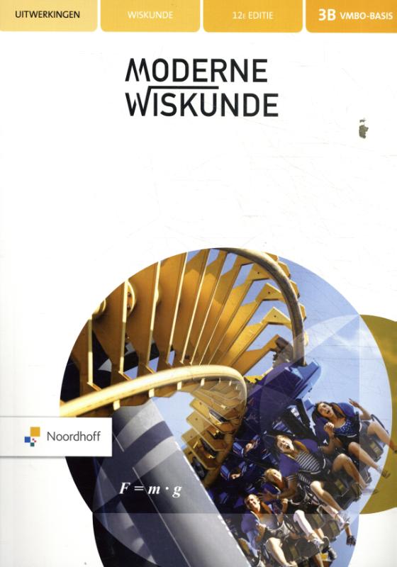 Moderne Wiskunde vmbo-b 3b uitwerkingenboek