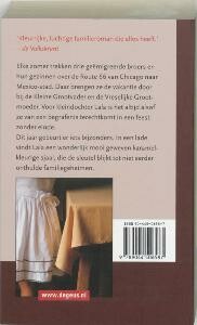 Een huid van karamel achterkant