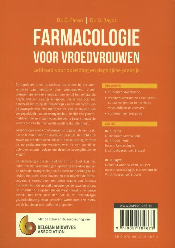 Farmacologie voor vroedvrouwen achterkant