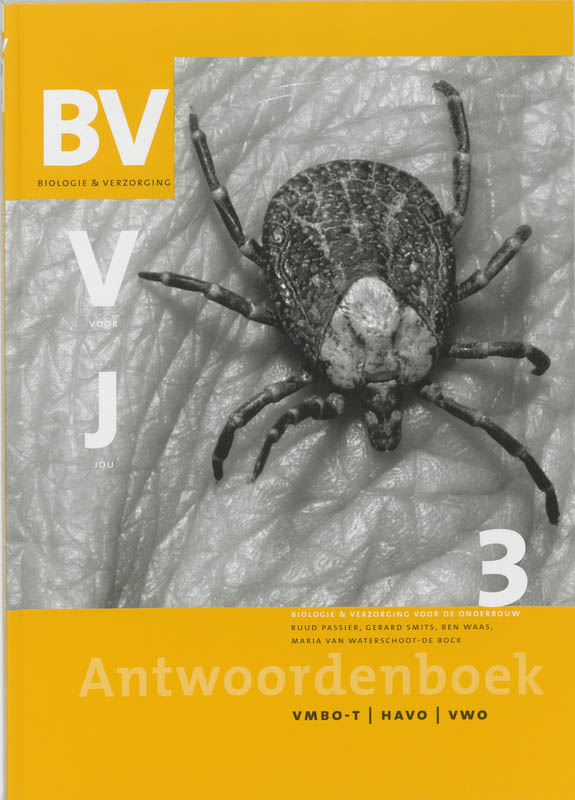 boekenbalie_9789034513427_cover Biologie voor jou 3 Vmbo-t/havo/vwo Antwoordenboek