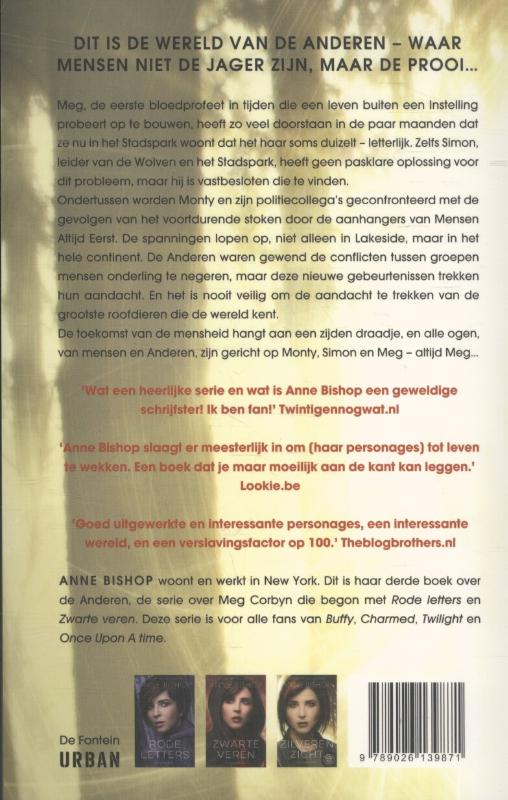 Zilveren zicht / De Anderen / 3 achterkant