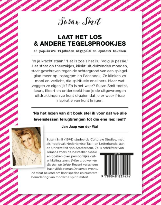 Laat het los & andere tegelsprookjes Laat het los & andere tegelsprookjes achterkant