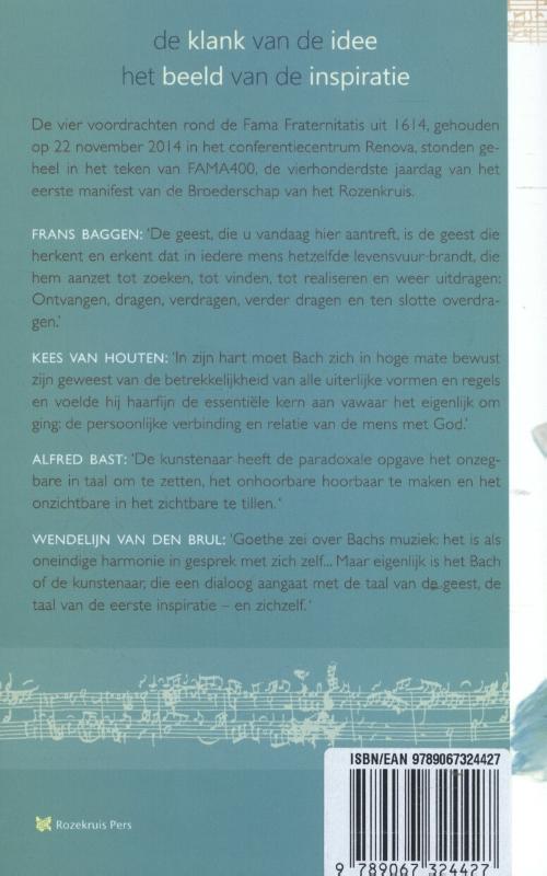 De klank van de idee / Het beeld van de inspiratie / Symposionreeks / 33 achterkant