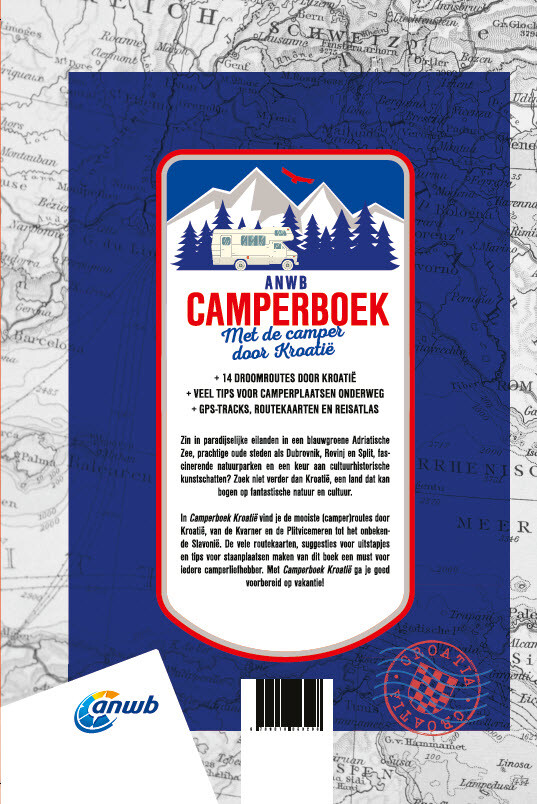 Kroatië / ANWB Camperboek achterkant