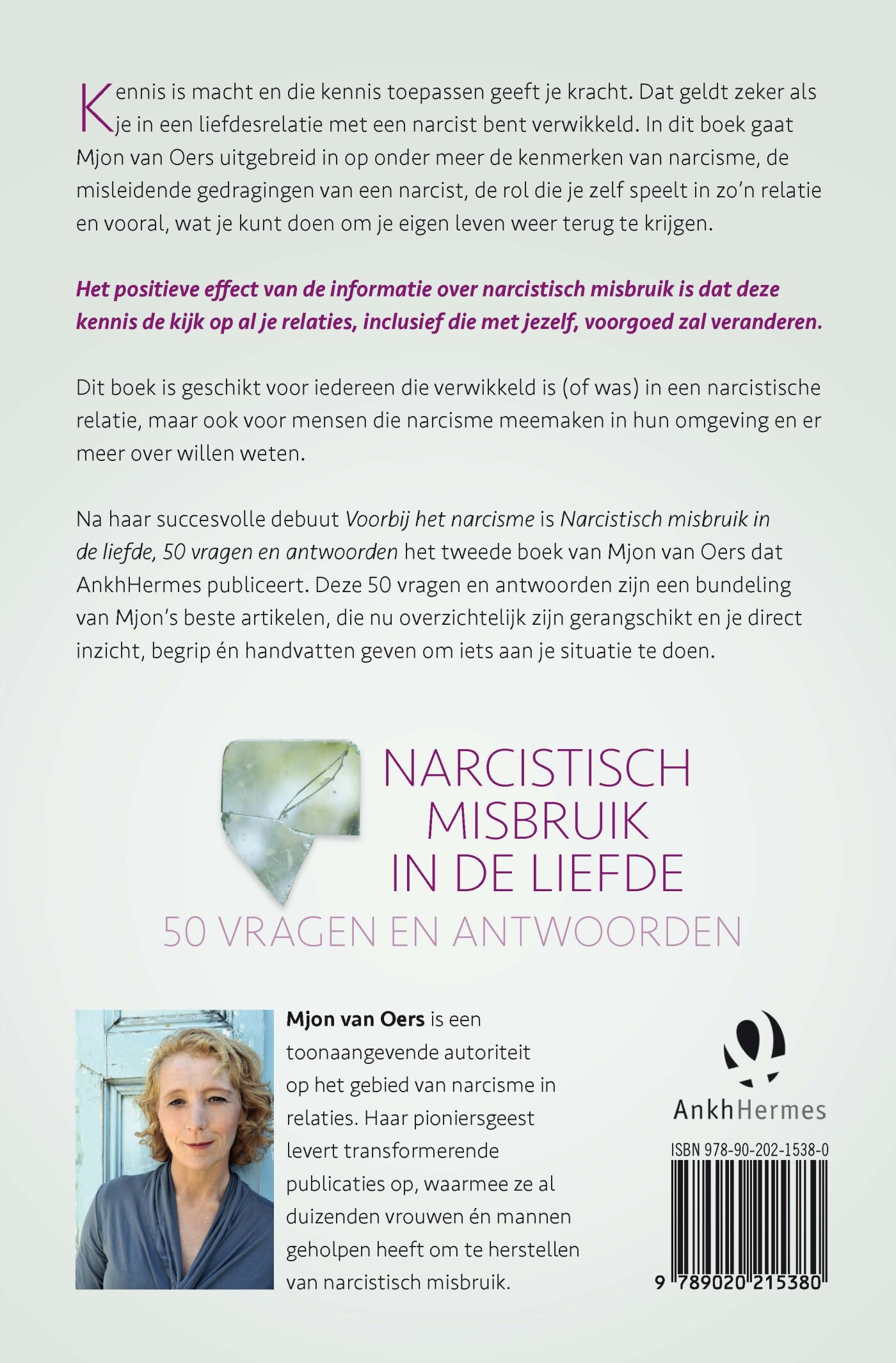 Narcistisch misbruik in de liefde achterkant