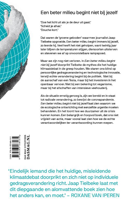 Een beter milieu begint niet bij jezelf achterkant