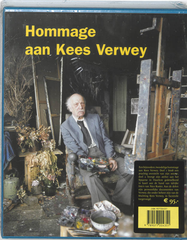 Hommage aan Kees Verwey achterkant