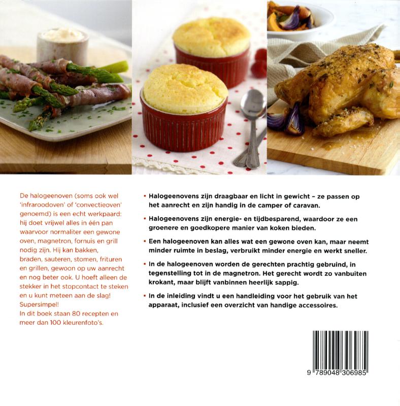 Elke dag koken met de halogeenoven achterkant