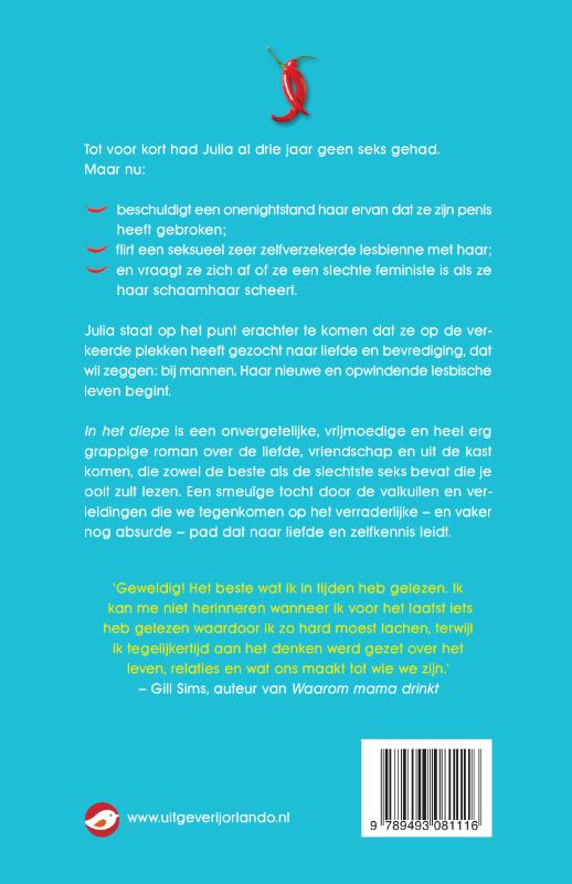 In het diepe achterkant