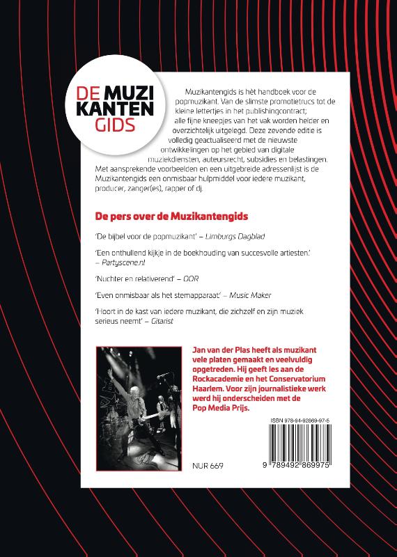 De Muzikantengids achterkant