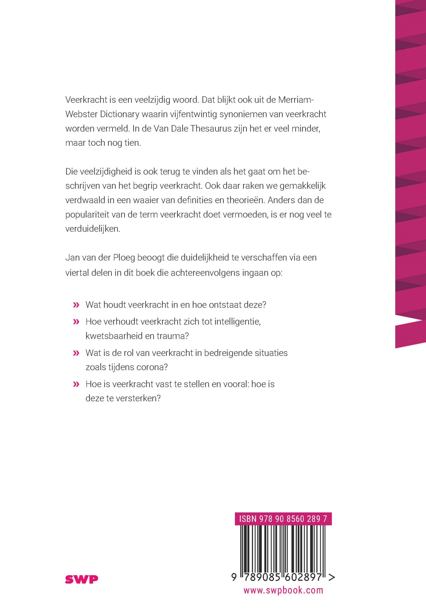 Veerkracht, een rekbaar begrip achterkant