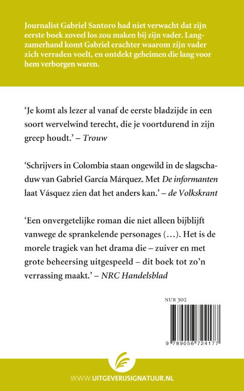 De informanten De informanten achterkant