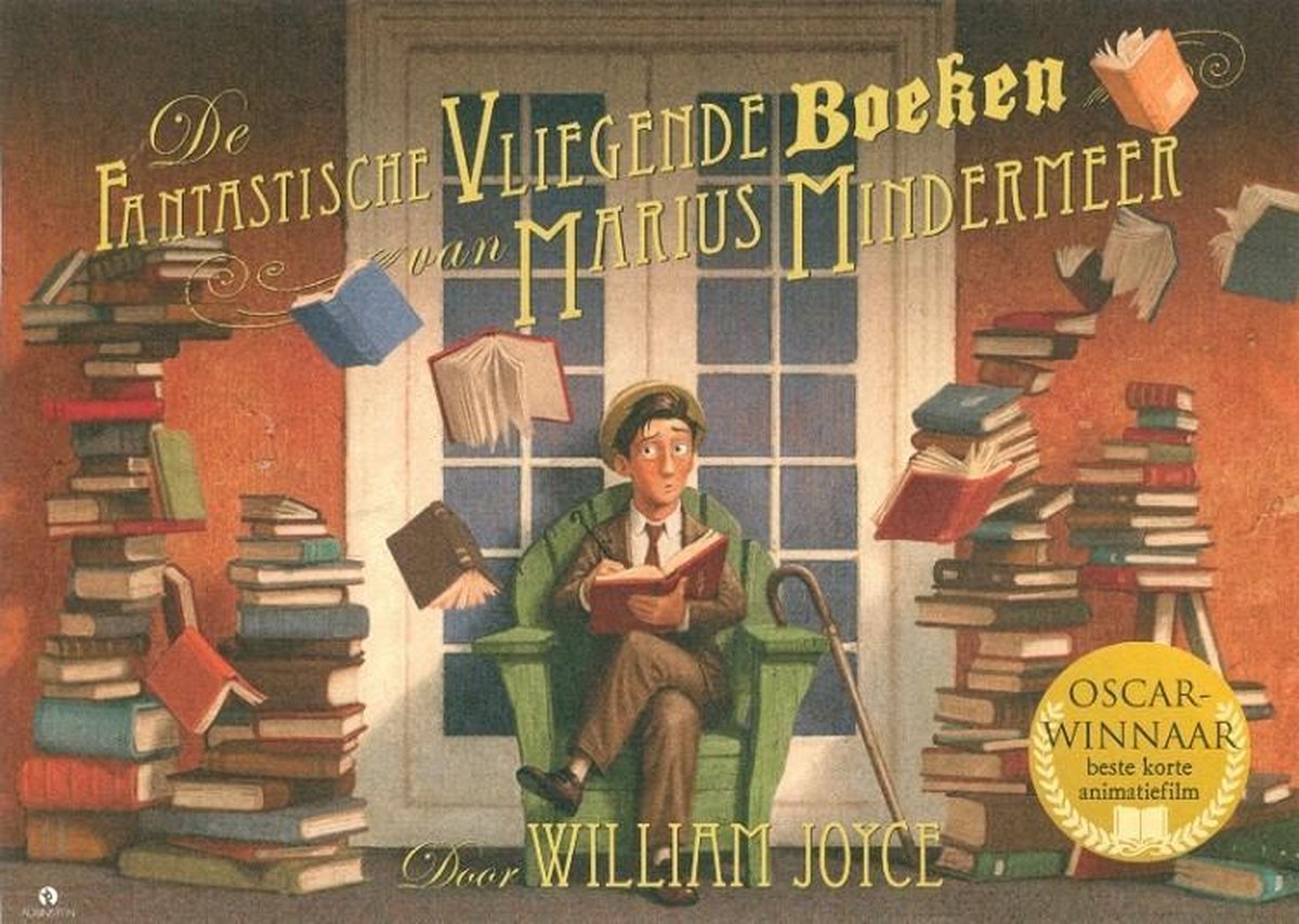 Kinderboeken Rubinstein - De fantastische vliegende boeken van Marius Mindermeer. 5+