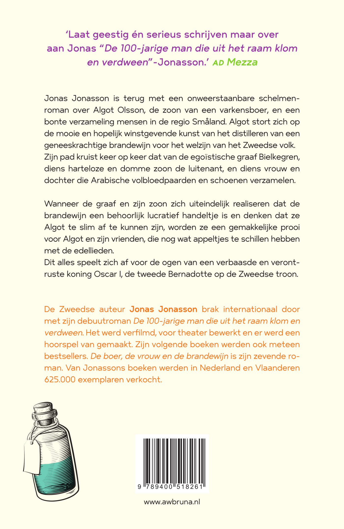 De boer, de vrouw en de brandewijn achterkant