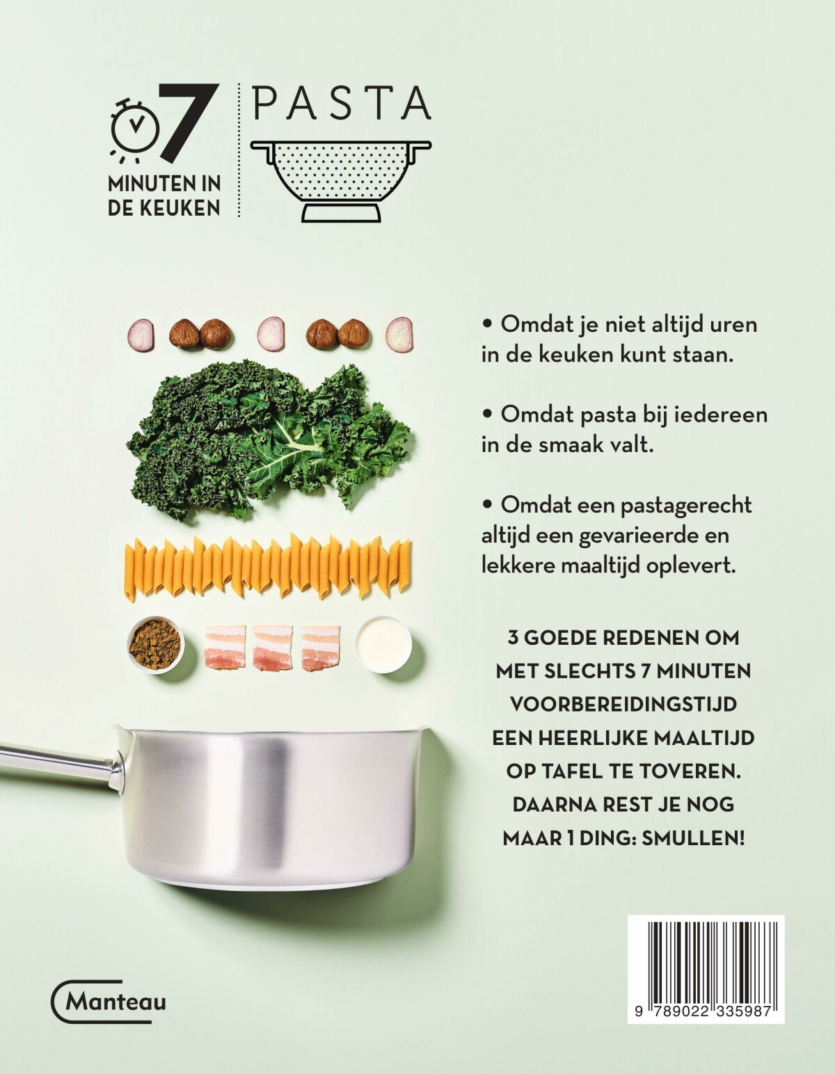 Pasta / 7 minuten in de keuken achterkant