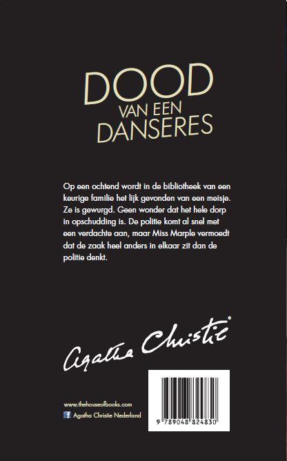 Dood van een danseres achterkant