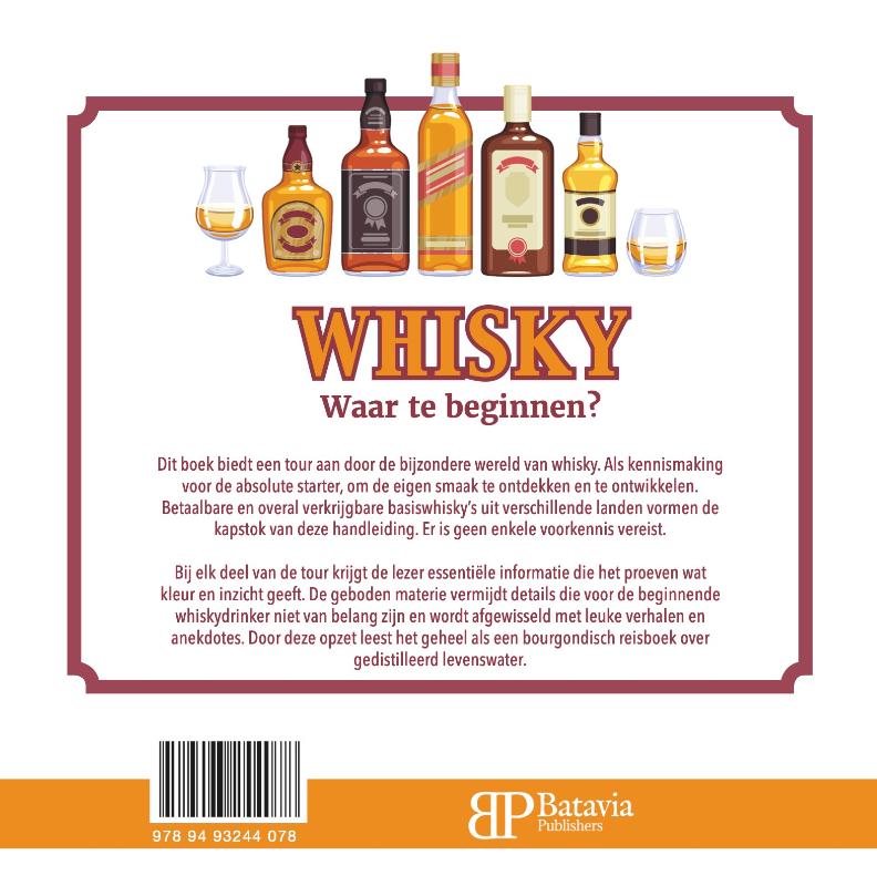 Whisky achterkant