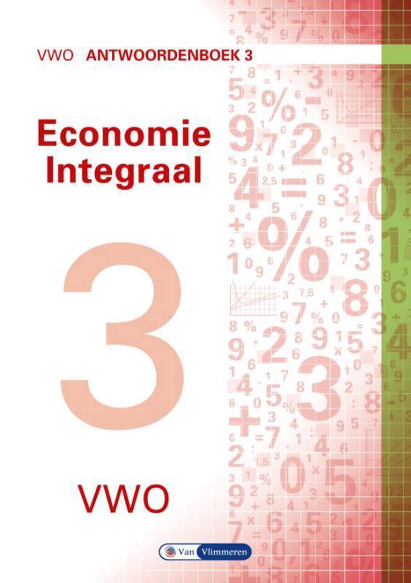 Economie Integraal vwo Antwoordenboek 3