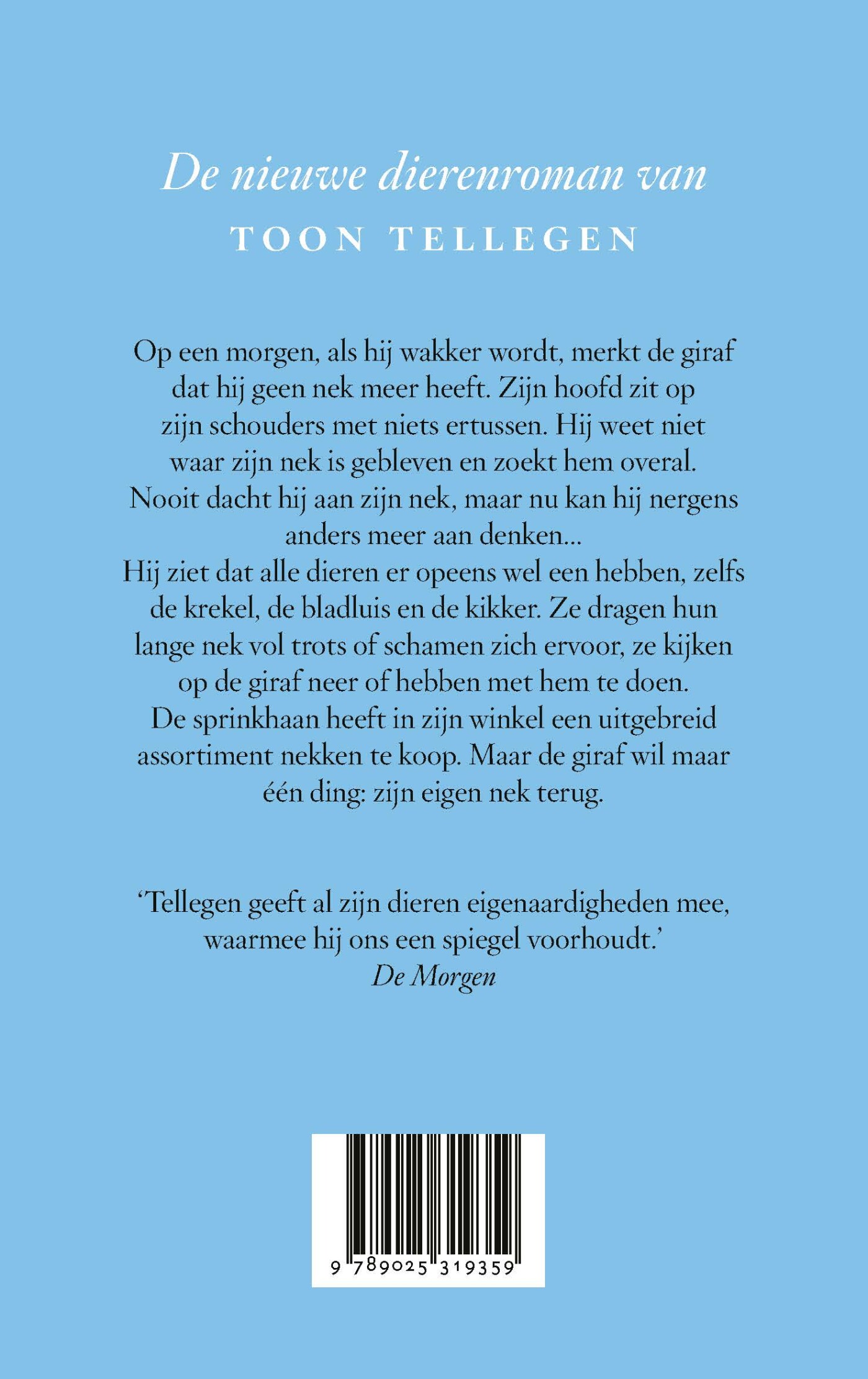 De trots van de giraf achterkant