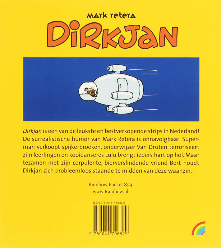 Dirk Jan / Rainbow pocketboeken / 859 achterkant