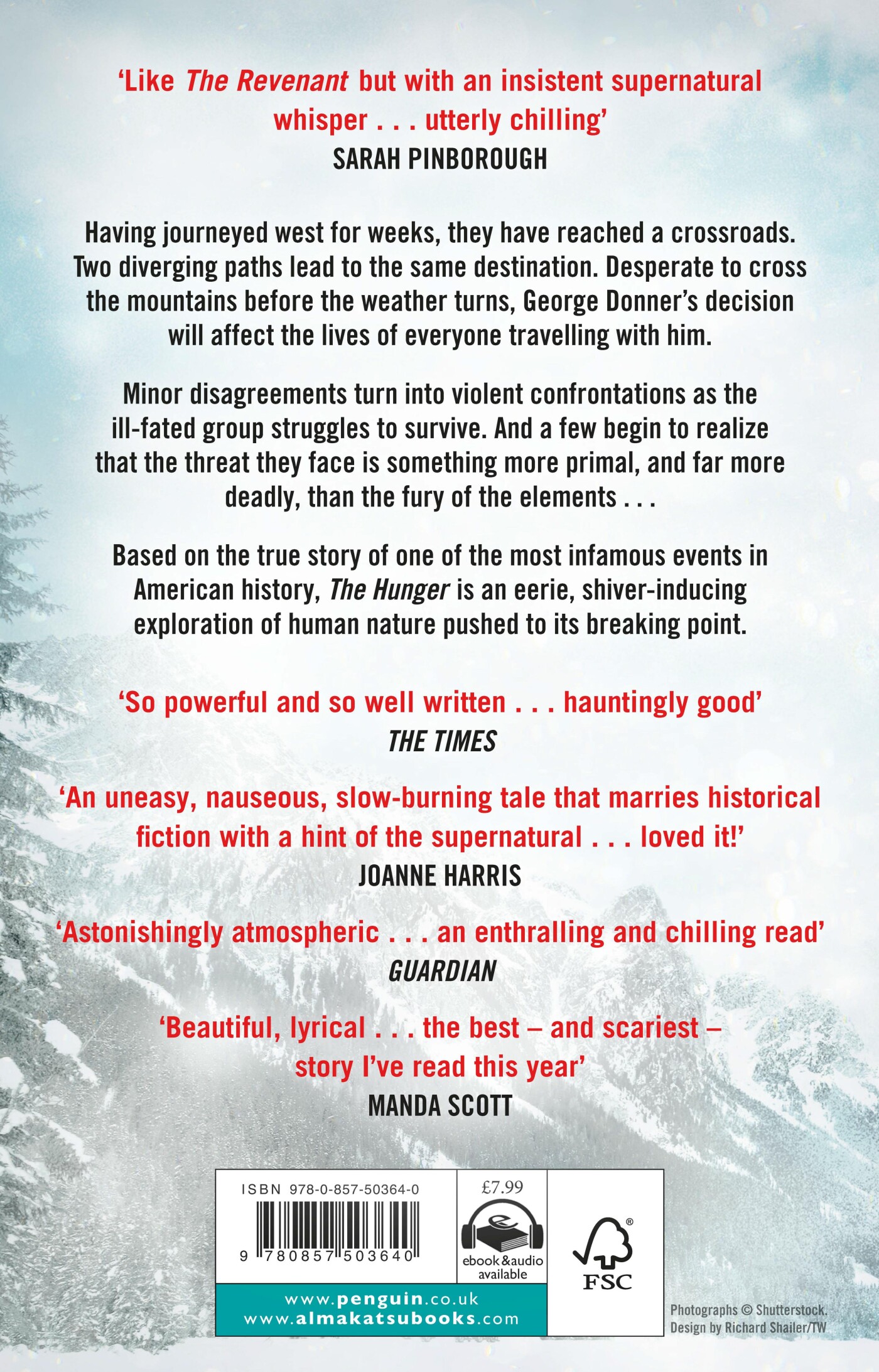 The Hunger achterkant