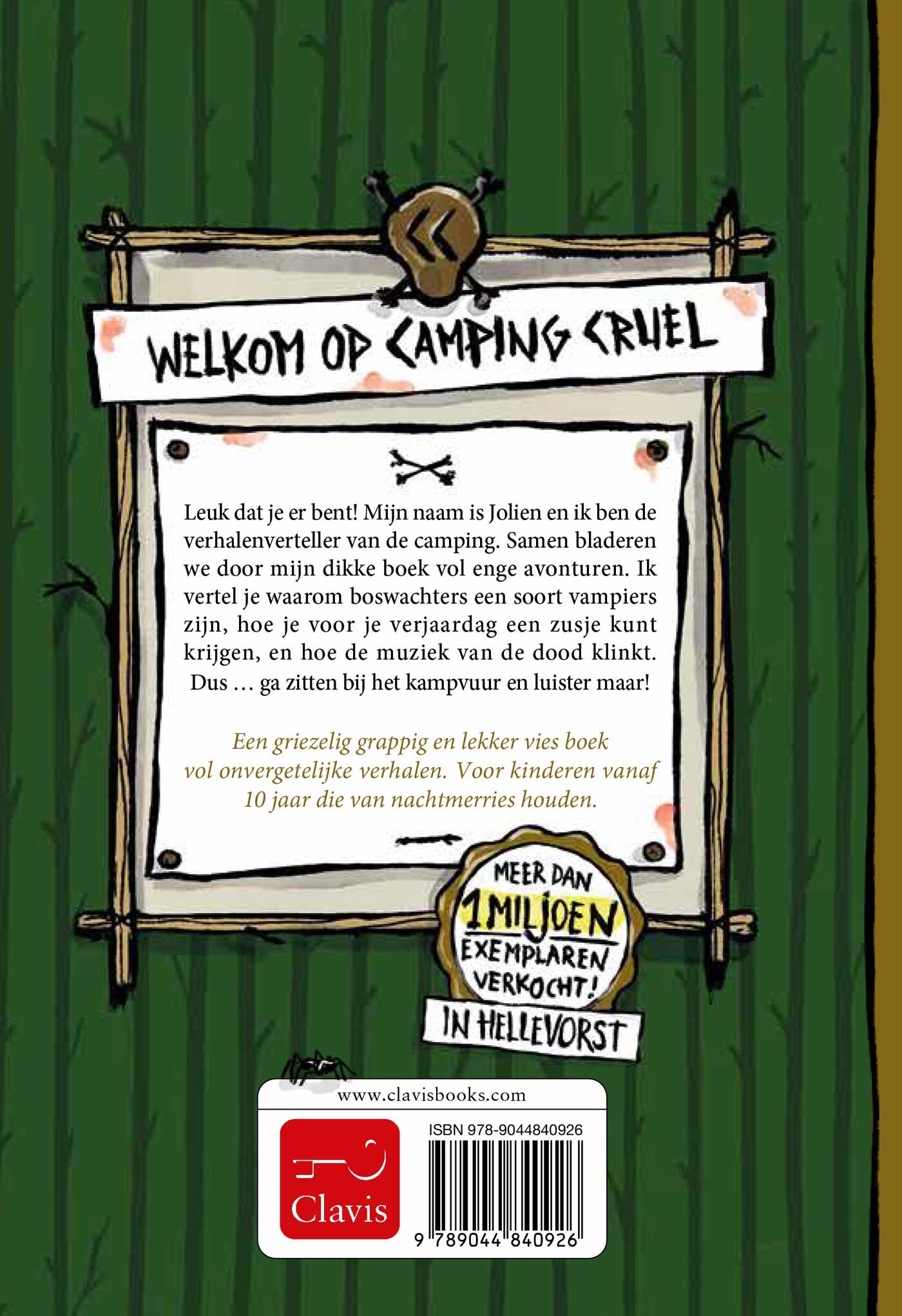 Camping cruel achterkant