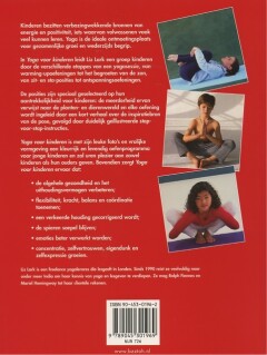 Yoga voor kinderen achterkant