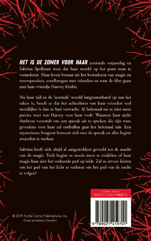 Grimmige avonturen van Sabrina achterkant