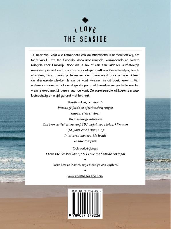 Frankrijk / I Love the Seaside achterkant
