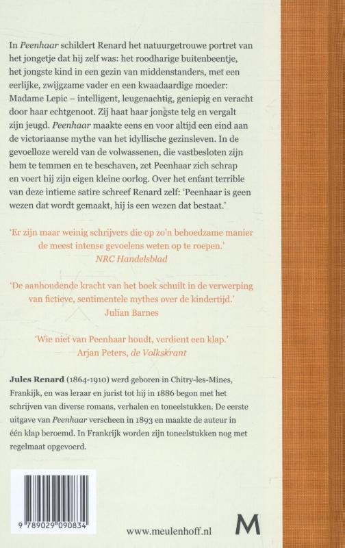 Peenhaar Peenhaar achterkant