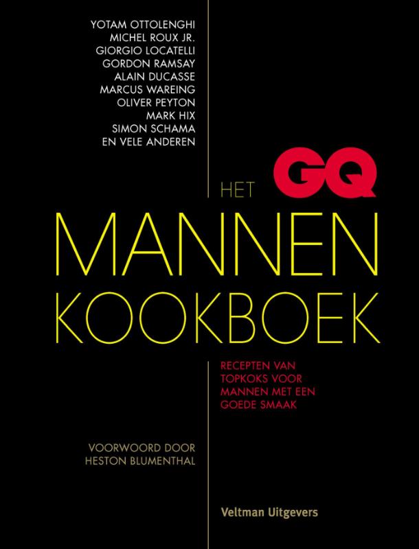 Het GQ mannenkookboek