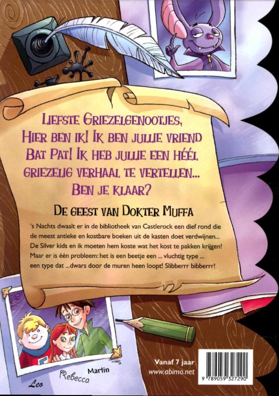 De geest van dokter Muffa / Bat Pat / 9 achterkant