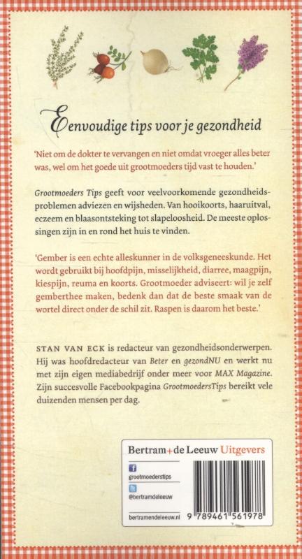 Grootmoeders tips achterkant