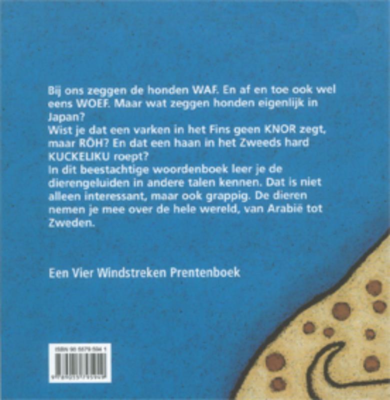 Het dierenwoordenboek achterkant