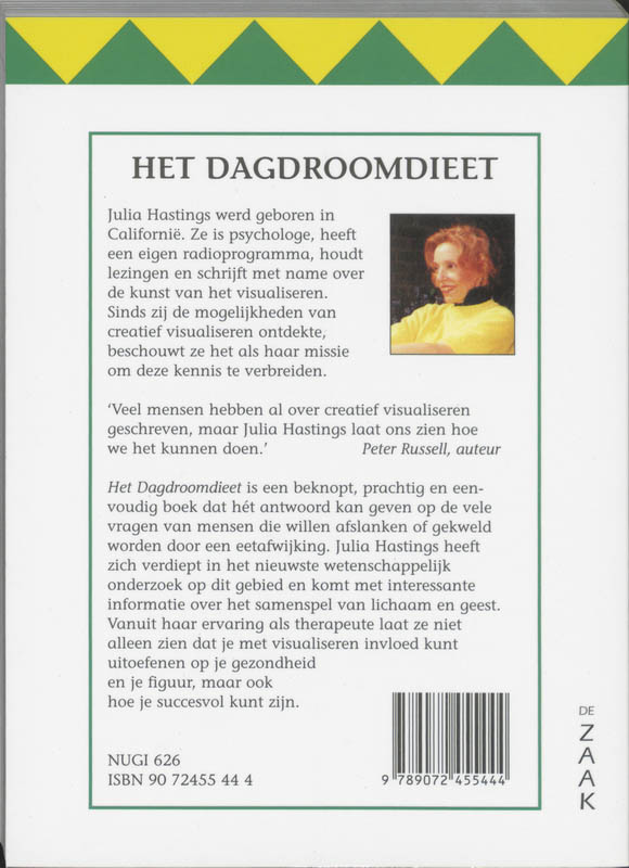 Het dagdroomdieet achterkant