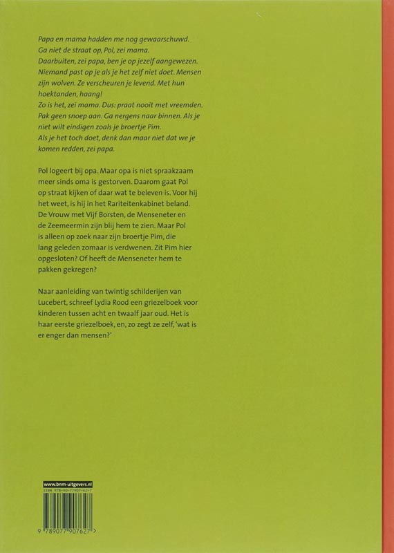 Griezelen Met Lucebert Griezelen Met Lucebert achterkant