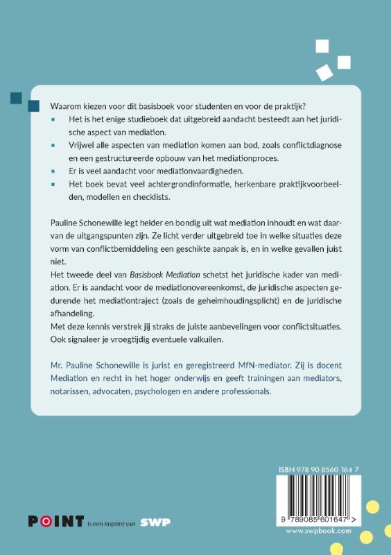 Basisboek mediation achterkant