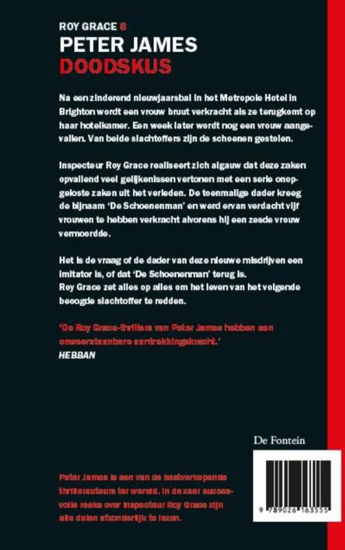 Doodskus / Roy Grace / 6 achterkant