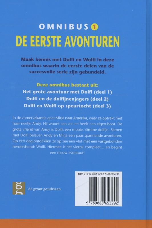 De eerste avonturen / Dolfi omnibus / 1 achterkant
