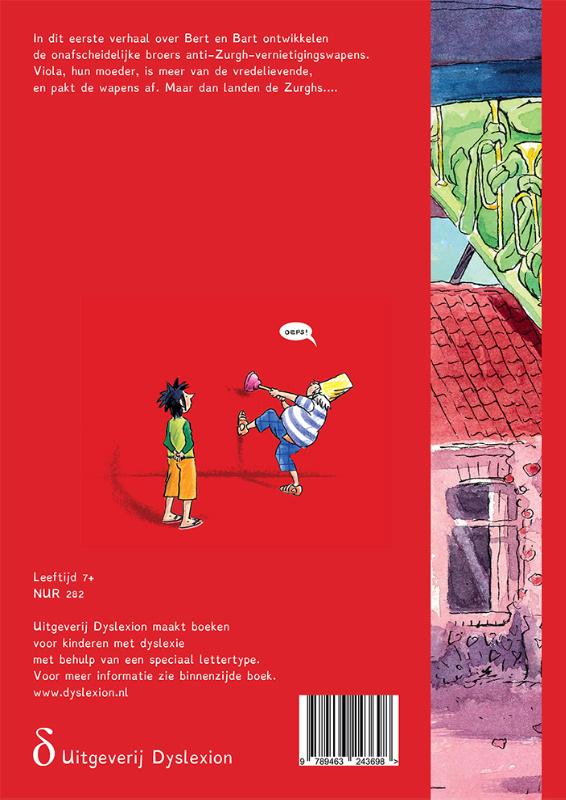 Bert en Bart redden de wereld / Bert en Bart / 2 achterkant