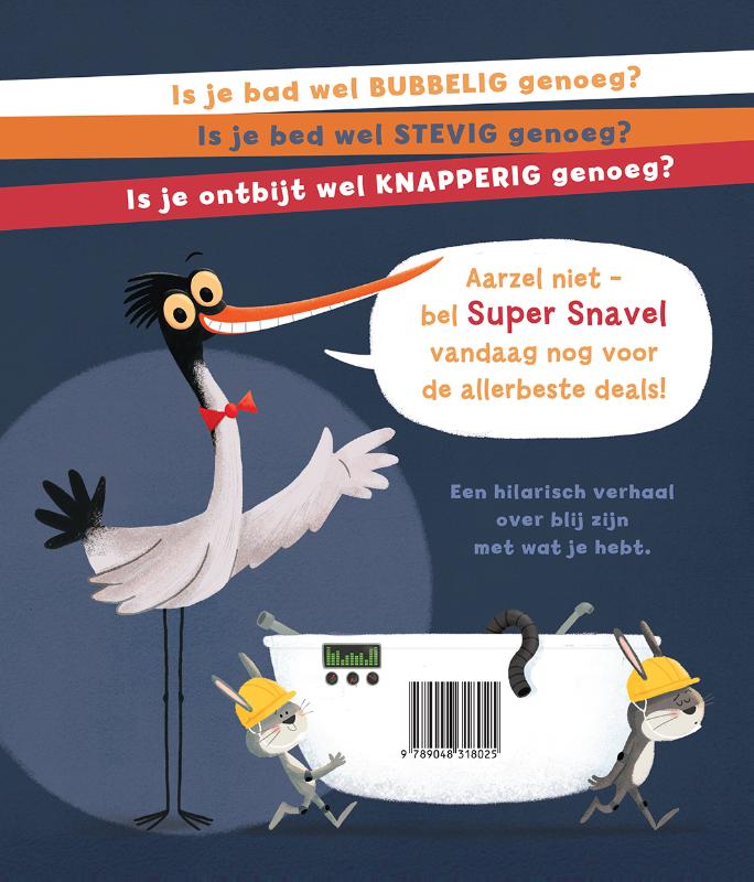 Super Snavel achterkant