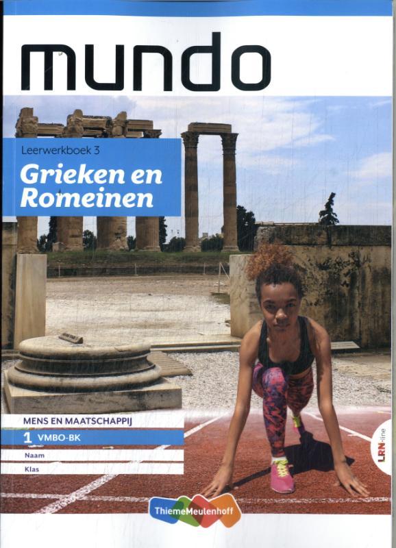 Mundo LRN-line 1 vmbo bk thema 3 Grieken en Romeinen Leerwerboek