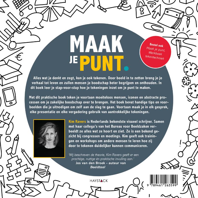 Maak je punt. achterkant