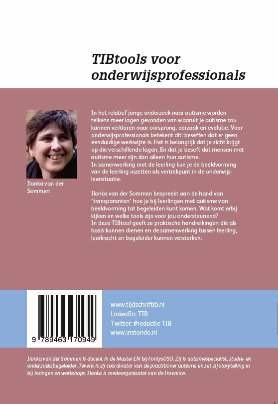 Autisme, samen aan de slag! / TIBtools achterkant