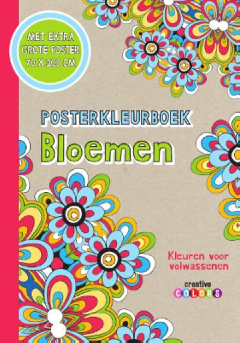 Posterkleurboek Bloemen