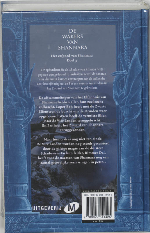 Wakers van Shannara achterkant