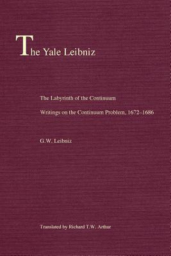 boekenbalie_9780300205053_cover The Labyrinth of the Continuum