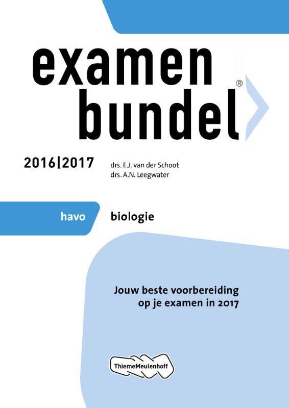 Examenbundel havo Biologie 2016/2017